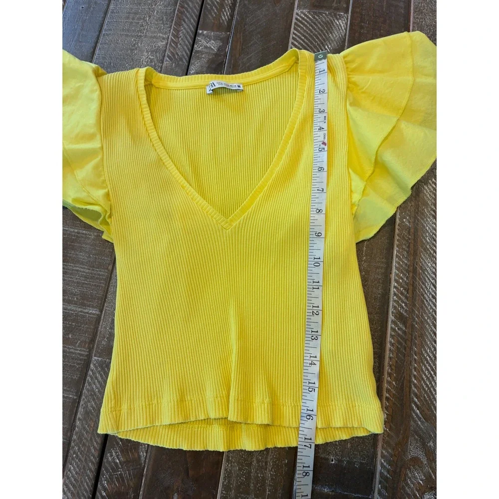 Zara vibrant yellow
